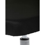 Kancelářská židle, zelená síťovina, šedý plast, kolečka na tvrdé podlahy