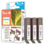 Peach 920XL alternativní cartridge / HP OFFICEJET 6500MFP / 1+2x12 ml / Žlutá (314168)