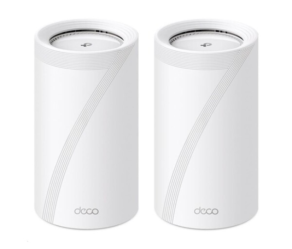 TP-Link Deco BE85(2-pack) WiFi7 Mesh(BE22000,2,4GHz/5GHz/6GHz,1x10GbELAN/WAN,1xSFP+/10GbELANcombo,2x2,5GbELAN/WAN,1xUSB) EDF_438913