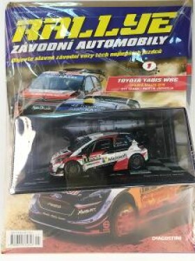 časopis Rallye č.1 Toyota Yaris WRC - Chile 2019 - 1/43 (posíláme i SK