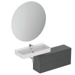 IDEAL STANDARD - Conca Ceram Umyvadlo 100x45 cm, s přepadem, otvor pro baterii, bílá T369301