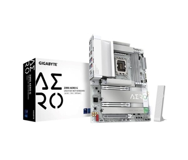 GIGABYTE MB Sc LGA1851 Z890 AERO G, Intel Z890, 4xDDR5, 2xHDMI, 1xThunderbolt, WiFi EDF_1706022