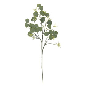 Bloomingville Umělá květina Eucalyptus Green 82 cm, zelená barva, plast