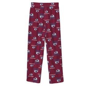 Outerstuff Dětské pyžamové kalhoty Colorado Avalanche NHL Team Colored Printed Pant Velikost: Dětské S (6 - 8 let)