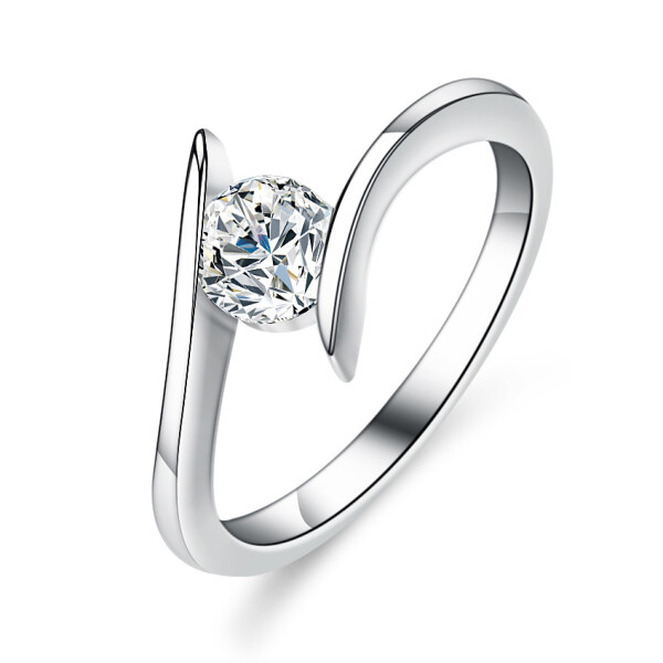 LUNICA Stříbrný prstýnek SPARK Velikost prstenu: 9 (EU: 59-61) 1014_9