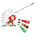 Kidea Kidea, FAA24KA, sada akrylových barev, 24 ks