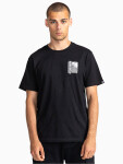 Element UBACA FLINT BLACK pánské tričko krátkým rukávem