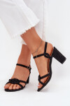 Sandály na podpatku model 215644 Step in style 39