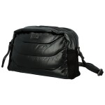 Trendy dámská koženková crossbody kabelka Coveri Darcy, černá
