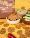 Vilgain Flaxseed Chips – pikantní 50 g