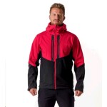 Bunda JIMMY NORTHFINDER BU-3977OR červeno-černá pánská softshellová 2XL červeno-černá