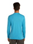 Pánské merino triko s dlouhým rukávem ICEBREAKER Mens 125 Cool-Lite Sphere III LS Tee, Arctic velikost: L