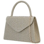 Módní dámská plesová kabelka Michelle Moon Yana, zlatá