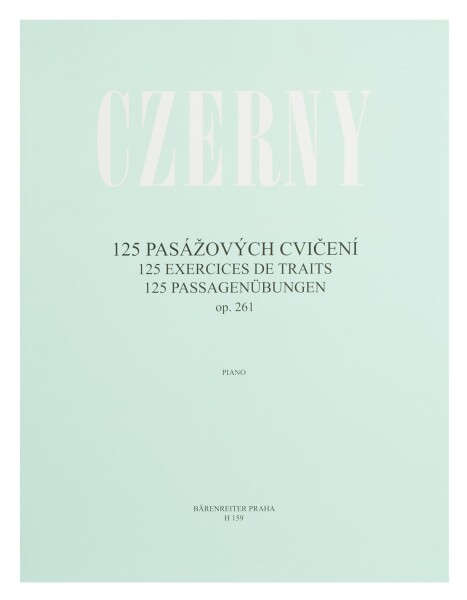 125 pasážových cvičení op. 261