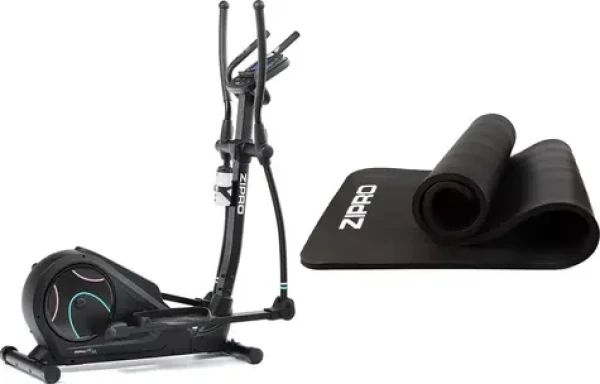 Zipro Heat WM Eliptický trenažér + tréninková podložka / 8kg setrvačník / nosnost 150 kg (8426494)