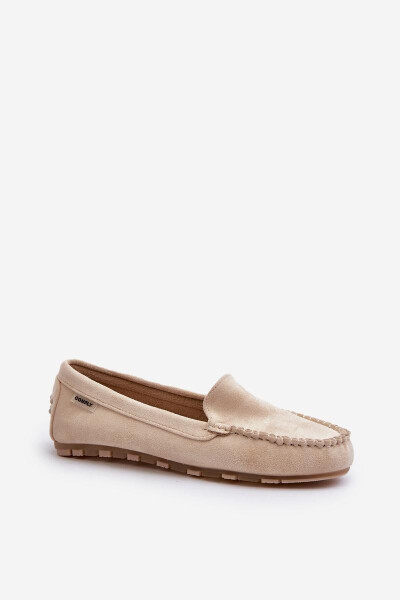 Dámské mokasíny DF937 Světle béžová - Step in style světle béžová 38