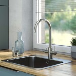 Kielle - Wimeo Dřezová baterie s filtrační funkcí, broušená nerez 10525F05