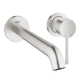 Grohe Essence - Umyvadlová baterie L pod omítku 2-otvorová instalace supersteel (19967DC1)