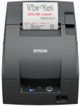 Epson TM-U220IIB tmavě šedá / Pokladní jehličková tiskárna / Paralelní / automatický řezač (C31CL27102P0)
