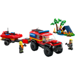 LEGO® City 60412 Hasičský vůz 4x4 záchranný člun