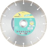 Wolfcraft 8319000 diamantový řezný kotouč 230 mm 1 ks Pemza, kámen