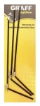 Graff Průjezd zahnutý Specialist 20cm 3ks Černý (RB22039-20)