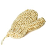 Masážní SISAL rukavice do sauny, pletená