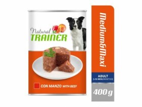 Trainer Natural MAINT MM ADULT hovězí 400g LT / Konzerva pro psy (8015699007195)
