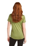 ICEBREAKER W 125 Cool-Lite Sphere SS Tee Across, Olive velikost: L