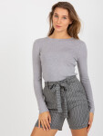 Dámské šortky LK SN 506942 4.29 šedé černé 36