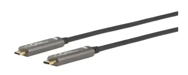 MicroConnect Premium Optic Fiber Video kabel USB C M-M 10m černá (USB3.1CC10OP)