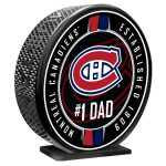 Mustang Puk Montreal Canadiens NHL 8" MEGA Puck #1 Dad Ribbon