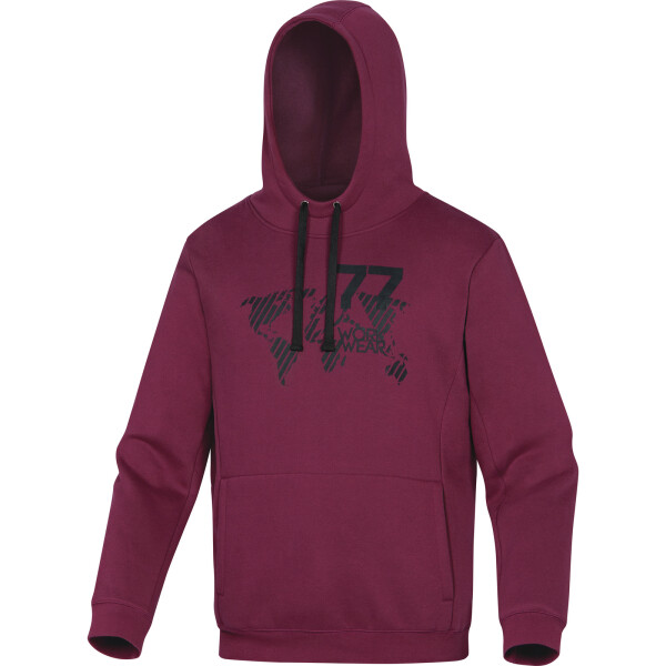 Pracovní mikina Delta Plus LECCO Barva: Červená, Velikost: XL (LECCOLNXG)