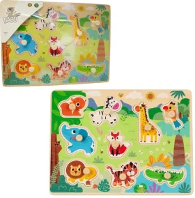 SPARKYS Vkládací puzzle BABU Safari