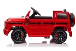 Mamido Dětské elektrické autíčko Mercedes Benz G63 cabrio EVA kola červené