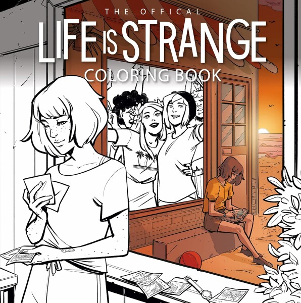 The Official Life Is Strange Coloring Book, antistresové omalovánky, Raoul Barbet