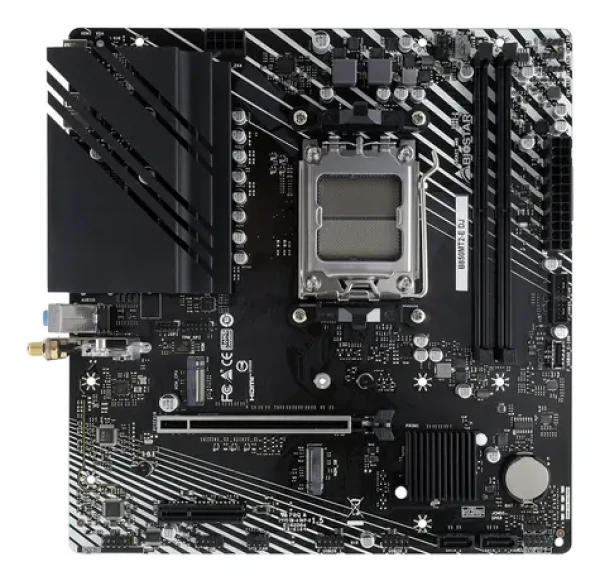 Biostar B850MT2-E DJ / Základní deska / AMD B850 / DDR5 / Wi-Fi 7 / 2,5GLAN / Socket AM5 / mATX (B850MT2-E DJ)
