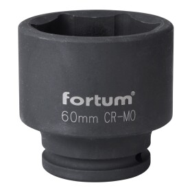FORTUM 4703060 Gola hlavice rázová 3/4", 60mm, CrMoV