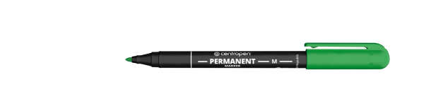 Centropen 2846 permanentní fix 1 mm zelená