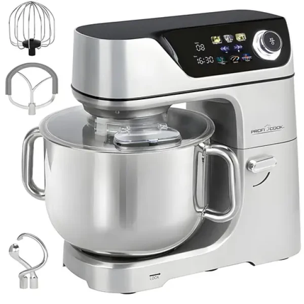ProfiCook KM 1338 / Kuchyňský robot / 2000W / 11L / 12 rychlostí / nerezová mísa (501338)