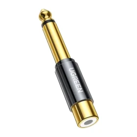 UGREEN 80731 Adaptér 6.35mm Jack (M) - 3.5mm Jack (F) šedá (6957303887316)