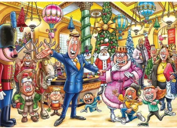 JUMBO Puzzle WASGIJ Christmas 21: Veselé vánoční proměny!