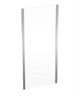 GEBERIT - GEO Sprchová stěna 90x190 cm, stříbrná/čiré sklo 560.127.00.2
