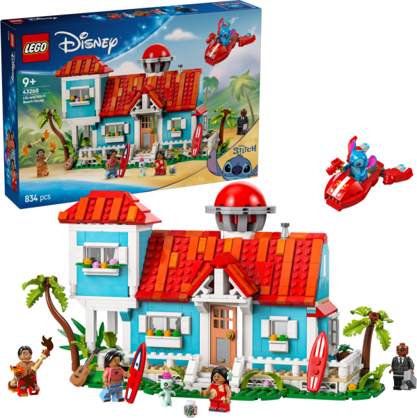 LEGO® │ Disney 43268 Lilo a Stitch a domek na pláži - LEGO® Fortnite