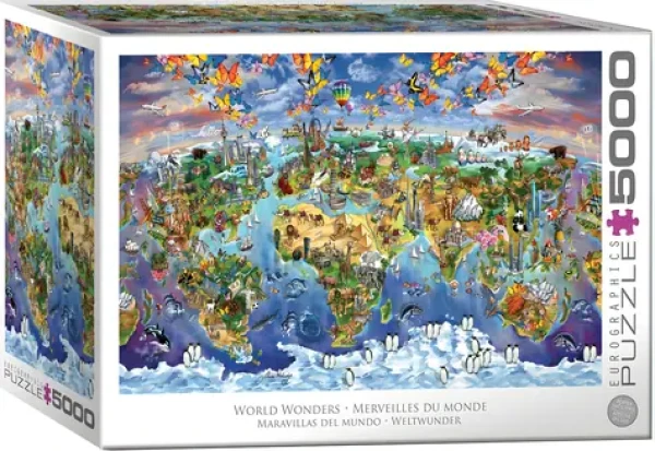 EUROGRAPHICS Puzzle Divy světa
