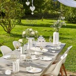 Räder Porcelánová váza Dream Team – set 2 ks, bílá barva, porcelán