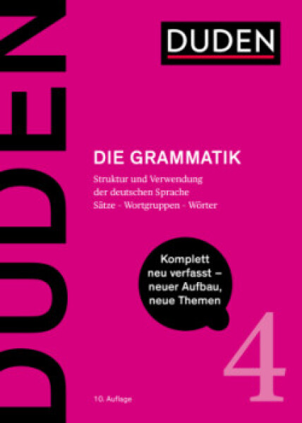 Duden Band 4 - Die Grammatik (10. Auflage)
