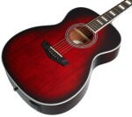 D'Angelico Premier Tammany Trans Black Cherry Burst