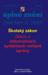Aktualizace V/3 2025 Školský zákon