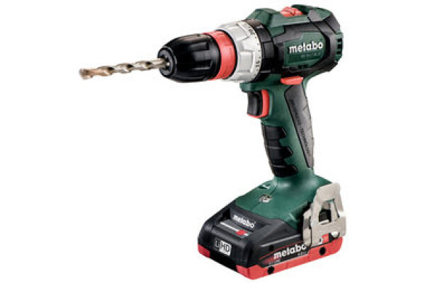 Metabo BS 18 LT BL Q / Aku Vrtací šroubovák / 18V / 2x4.0Ah / 13mm sklíčidlo / 2100 ot-min / 60 Nm (602334800)